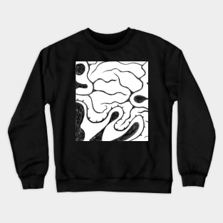 Flowing Lava roots and vines Crewneck Sweatshirt